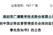 测试姻缘顶格重罚！*ST广道实控人被终身市场禁入